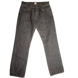 J. Crew Vintage‎ Slim Denim Jeans mens 32 x 32 Dark Wash Straight Leg